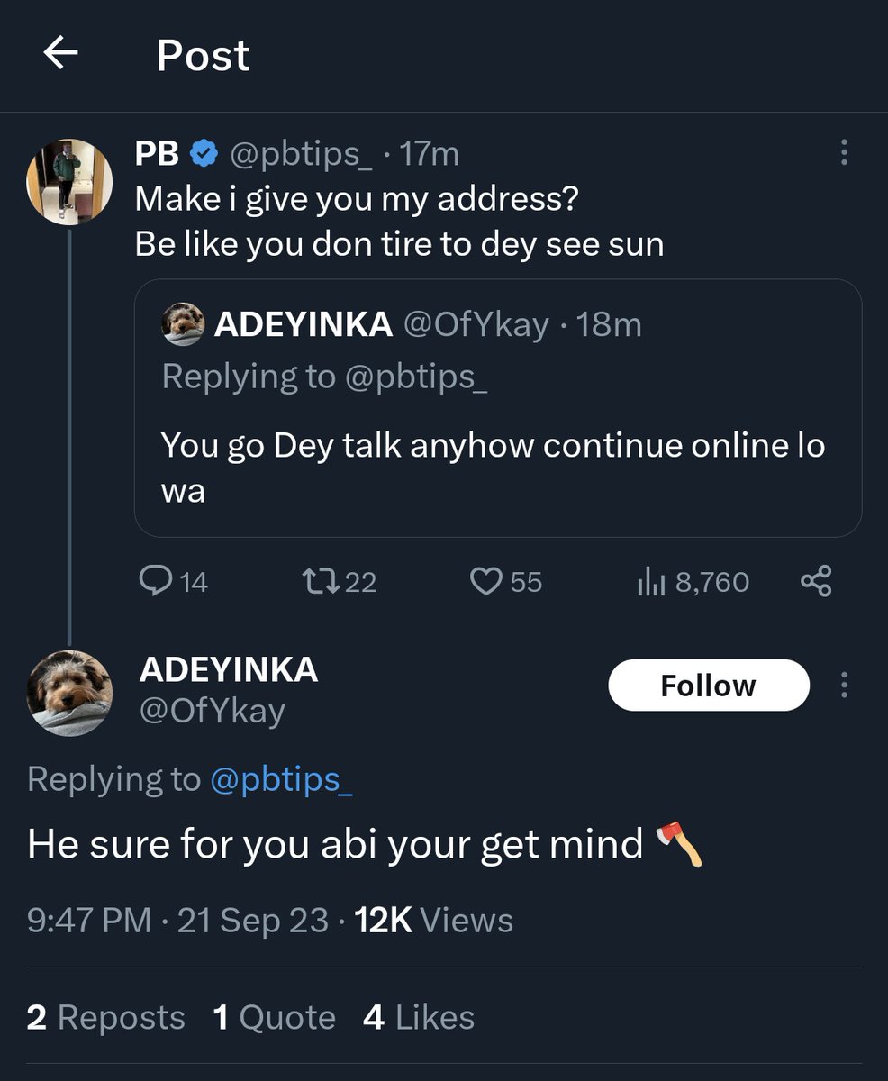 Yemihazan's tweet photo. Big 7 don dey beg.. lmaooo https://t.co/RZQnL4KlKv