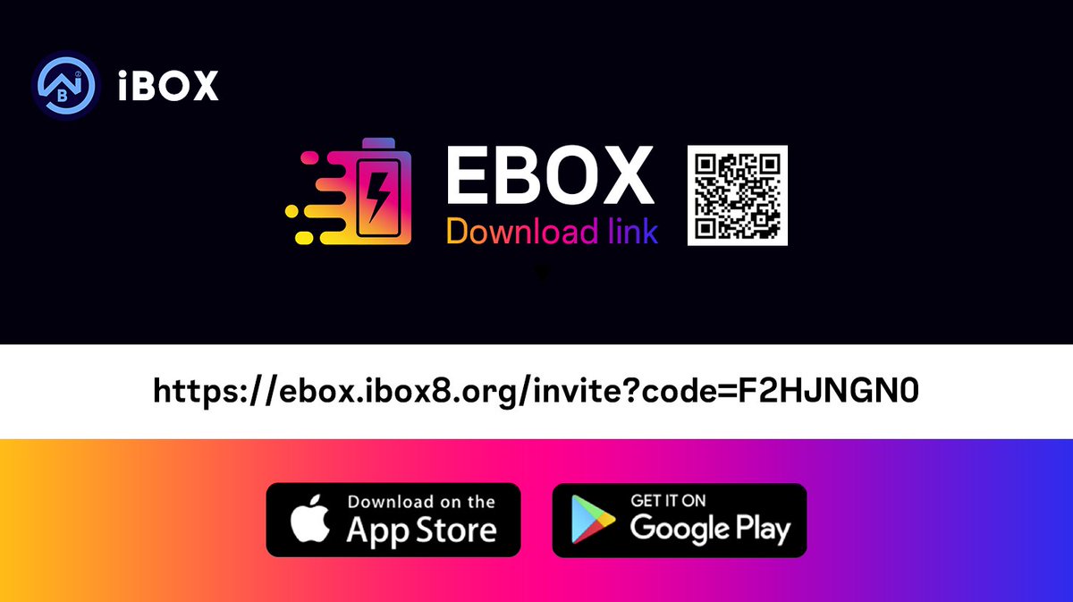 📢 Exciting News! 🚀 Zero fuss, here's your EBOX download link:ebox.ibox8.org/invite?code=F2…

Get ready to unlock a world of possibilities with EBOX. Share the joy and let everyone in on the action! 🌟📦 #EBOXDownload #CryptoApps 🚀💻