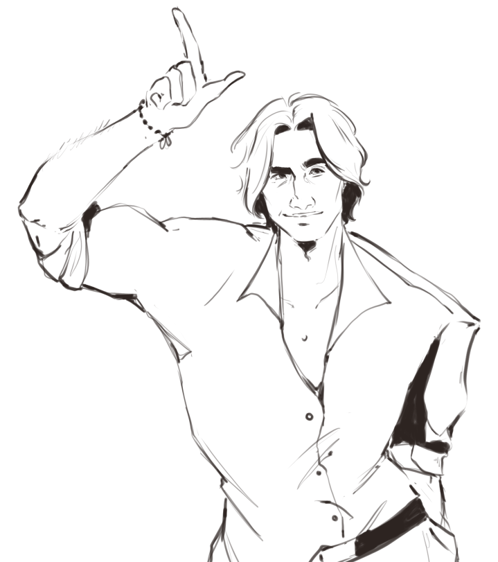 sarcasticscrib's tweet photo. I've grown a little tired of my art and tried a new brush and lowkey?? maybe im feeling it https://t.co/v9dtaSohHE
