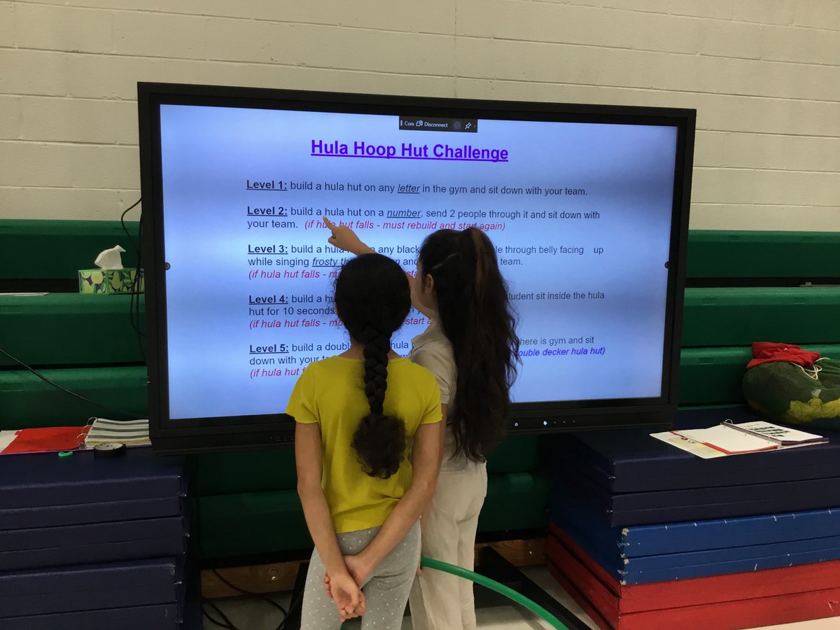 Hula Hoop Hut Challenge
~ Problem Solving and Teamwork~