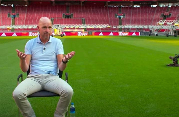 Ten Hag: "The club hasn't supported me with the players I want."

Interviewer: "Which players do you want?"

Ten Hag: "Mbappe, Haaland, Kane, Vinicius, Musiala, Bellingham, Xavi, Maradona, Pele."