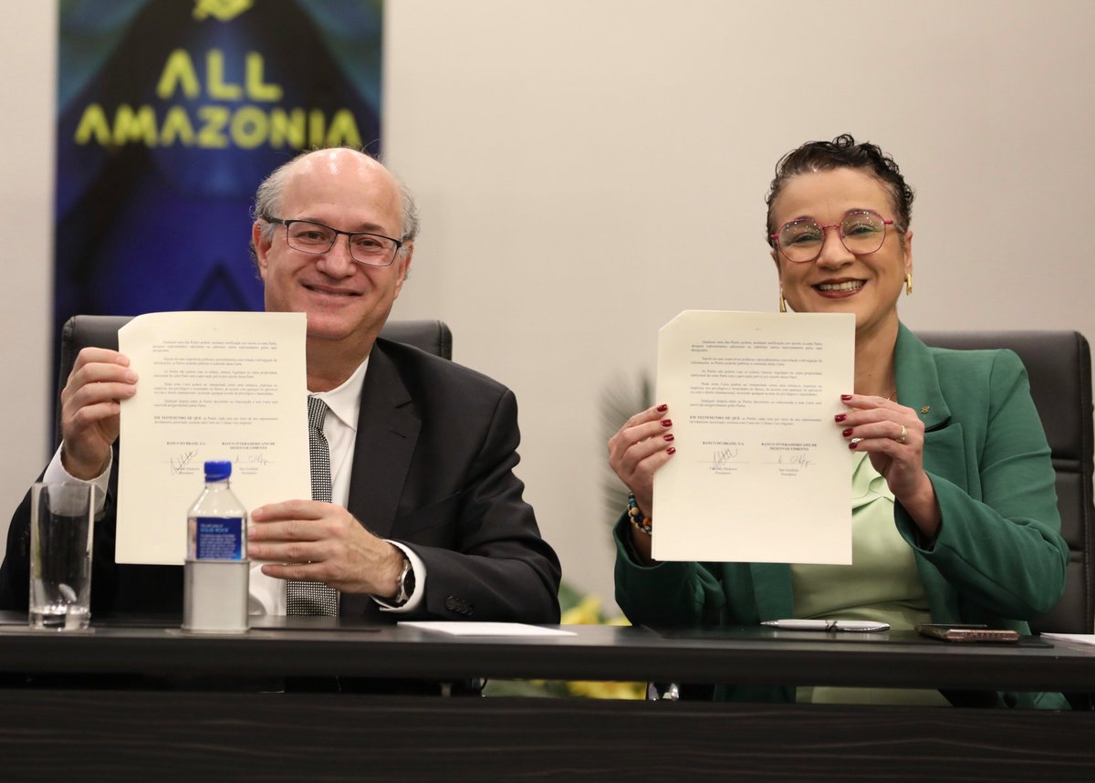 Em reunião nessa quinta (21) em Nova Iorque, presidente do BID, Ilan Goldfajn, e presidenta do Banco do Brasil, Tarciana Medeiros, lançaram programa de US$ 250 mi