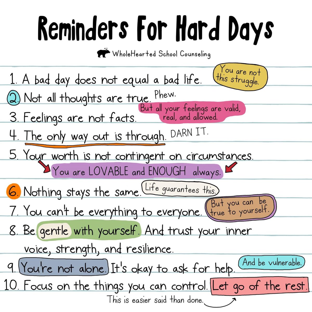 Great Reminders @Horn_Dream_Big