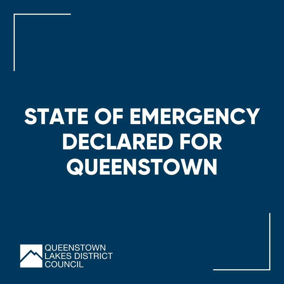 A state of emergency has been declared in Queenstown. The airport is OPEN however advice is to only travel if it is safe to do so.

For more airport info visit: queenstownairport.co.nz/flights/Arriva…
For regional info follow: <a href="/QLDCinfo/">QLDC</a>