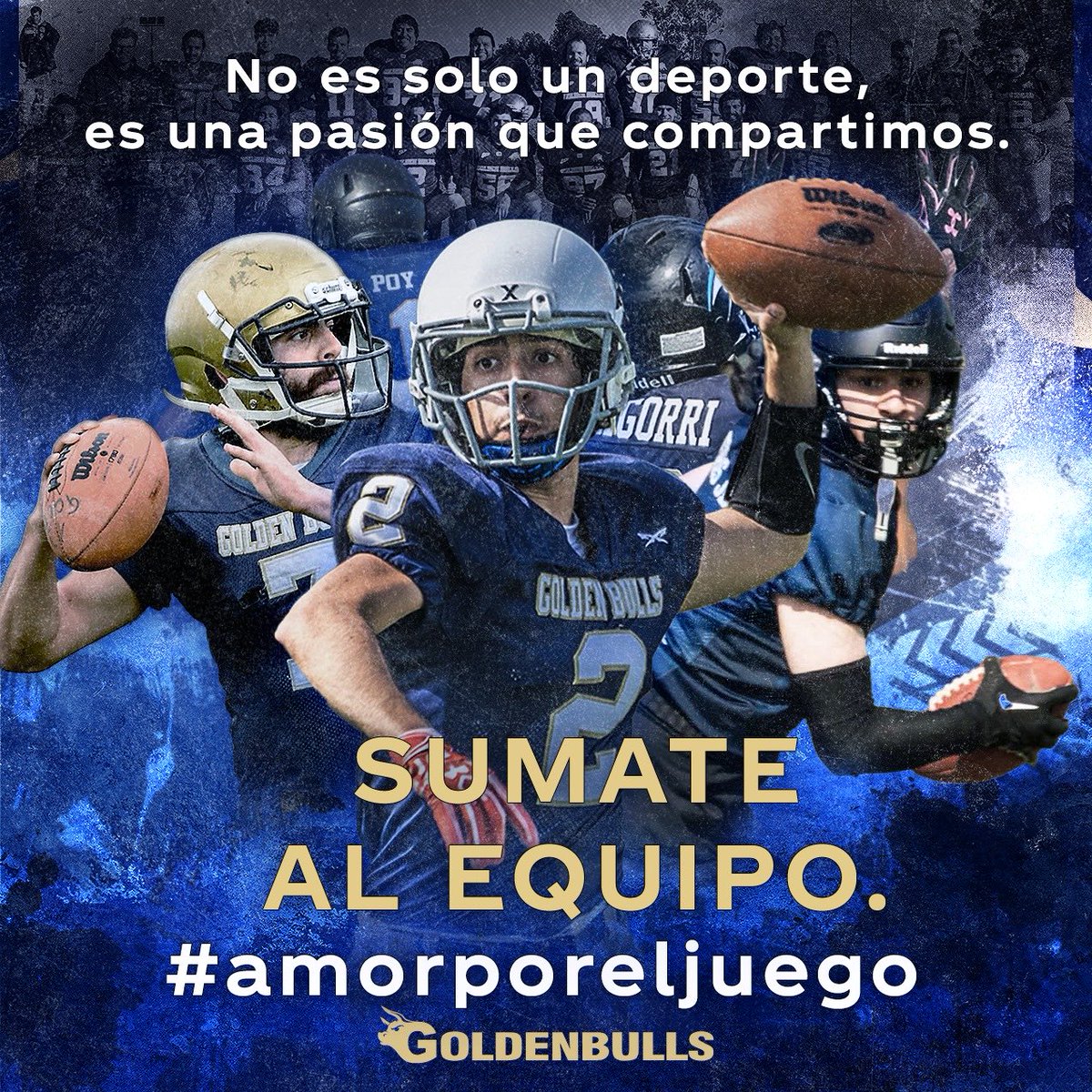 Te gusta el fútbol americano??

Esta es tu oportunidad! Súmate al equipo, aprende y jugá este espectacular deporte!!