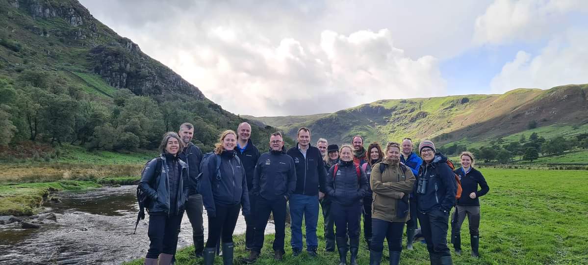 Inspired by a day at @WildHaweswater with some of the @NlandNP team. Thank you for such a warm welcome and a thought provoking vist @leeinthelakes and team.
