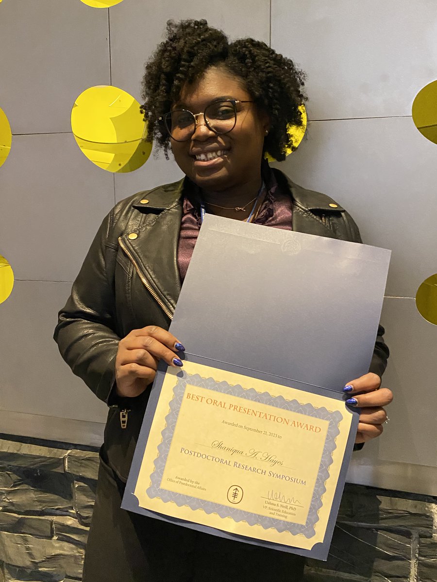 Jason Lewis Radiochem MSK (@lewislabmskcc) on Twitter photo She's a winner! Dr. Shaniqua Hayes of the <a href="/LewisLabMSKCC/">Jason Lewis Radiochem MSK</a> won Best Oral Presentation Award at the 2023 MSK PostDoc Research Symposium <a href="/MSKPDA/">MSKPDA</a> <a href="/MSKEducation/">MSK ScienceEducation</a>. Very proud PI here. She's a winner! Dr. Shaniqua Hayes of the <a href="/LewisLabMSKCC/">Jason Lewis Radiochem MSK</a> won Best Oral Presentation Award at the 2023 MSK PostDoc Research Symposium <a href="/MSKPDA/">MSKPDA</a> <a href="/MSKEducation/">MSK ScienceEducation</a>. Very proud PI here.