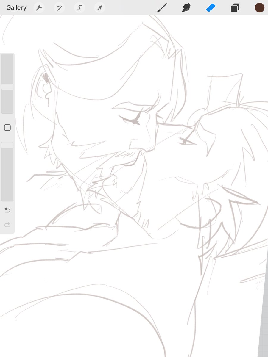 A #yeehan kiss kiss wip <3