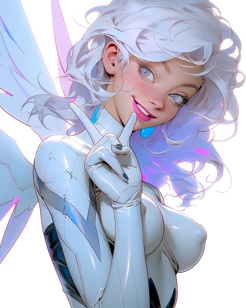 ai_altdims's tweet image. - Work is Done For the Day! Peace Out!☮️
#Midjourney #Ai #Pearlescent #White #Angel