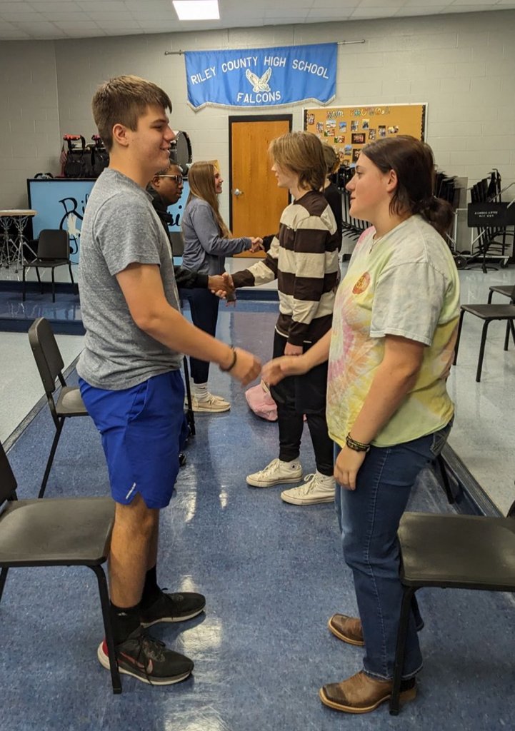 The Leadership Class focused on communication skills this week during Flex Time. Students and staff are exploring a wide variety of topics during our new Flex Schedule!