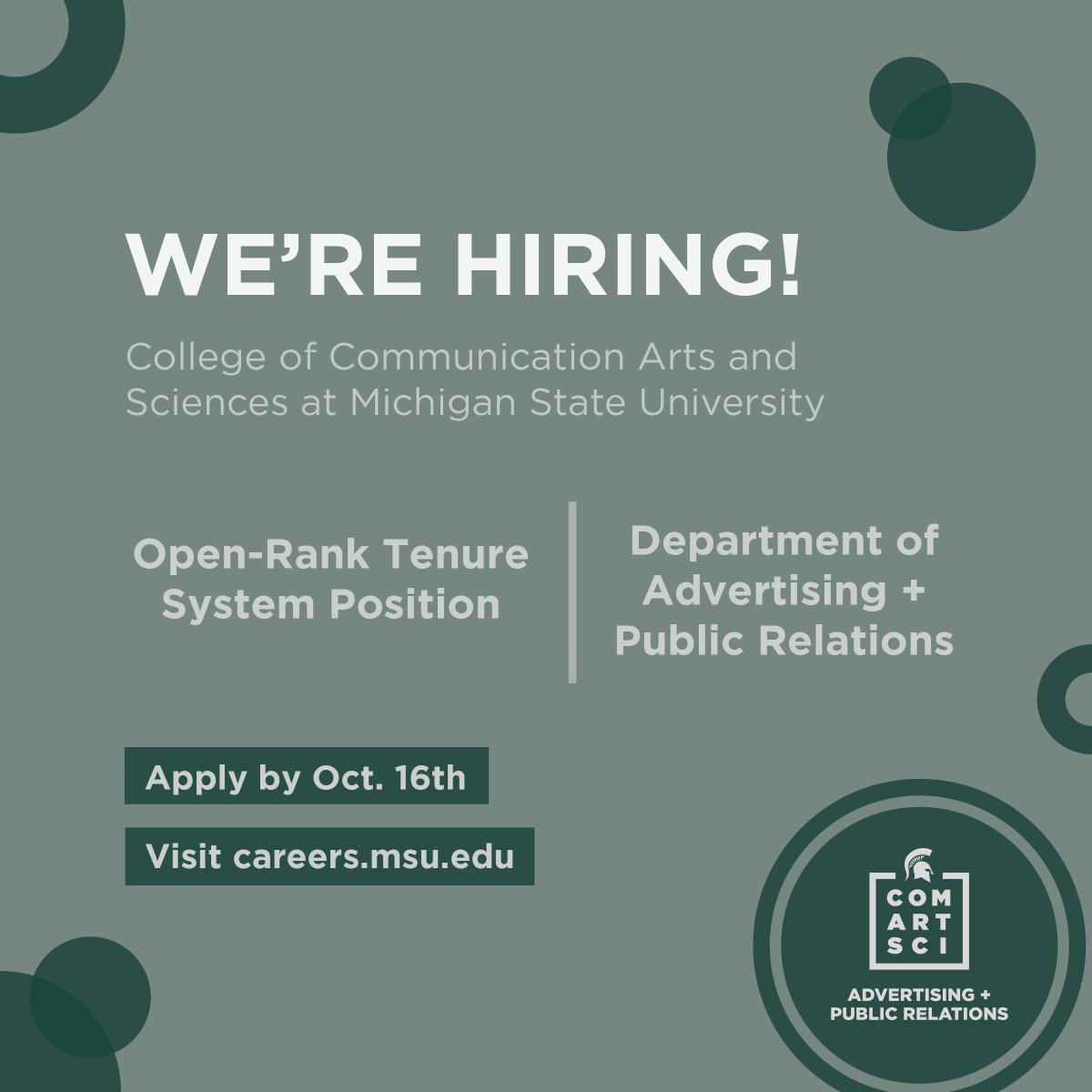 MSU Advertising + PR tweet media