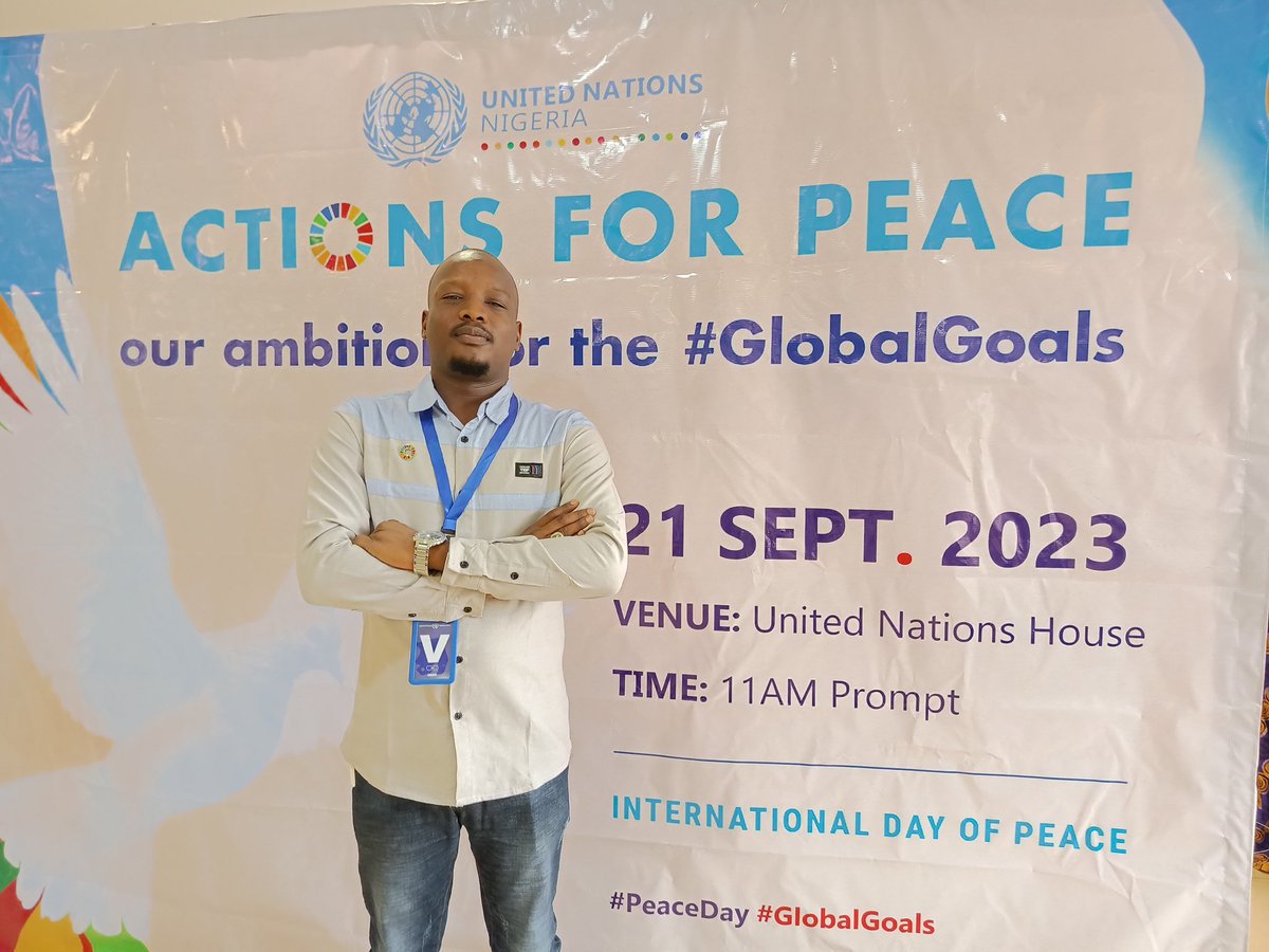 Al_Muvaraq's tweet photo. Global peace hinges on progress, inclusivity, and kindness. On #InternationalDayofPeace, let's unite for a just world.
@UNODC_Nigeria @EUinNigeria #YPC #UNODC #SeeTheChild #ENDVAC #EU #YouthForPeace #UNODC #StriveJuvenileProject #Inclusive https://t.co/69uPFnHKzl