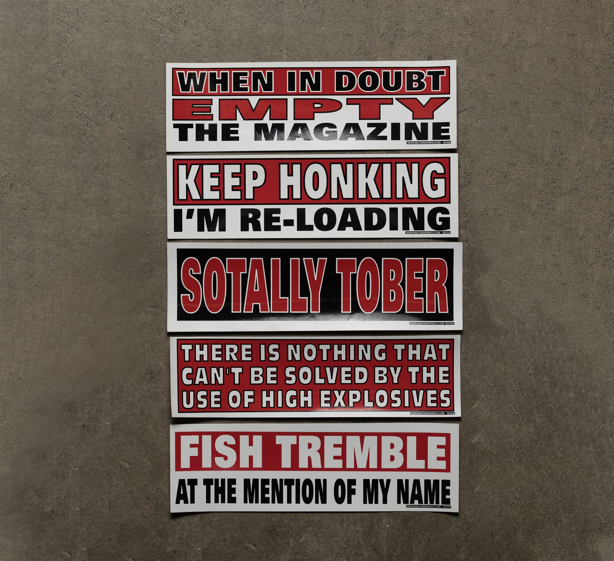 Classic bumper stickers deals