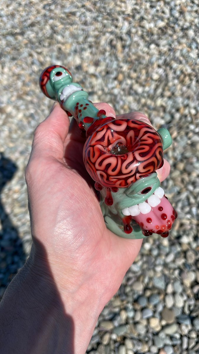 JsSmokin's tweet photo. https://t.co/TyuwCynrc2

Brain Eater Bubbler by Leviathan Glass
🧠

#New #LeviathanGlass #BrainEater #Bubbler #SmokinJs #UniqueCustom
#Glows #Eyes #Brains #Glass #THC
#EverythingForYourSmokinLifestyle 😶‍🌫️

** Orders $100+ ship FREE ** https://t.co/T6URl0YE5V