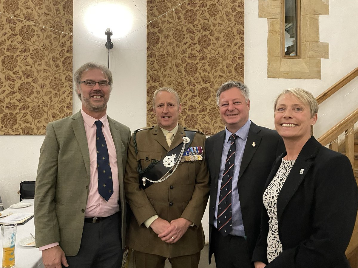 Great night at Haselbury Mill with @SomersetLL and @WRFCA - amazing achievements for all the award receivers - and wonderful stories of commitment and dedication within the Reserve Forces and Cadets - was good to see some familiar faces in the crowd too @arkategwood @Sexeys_DofE