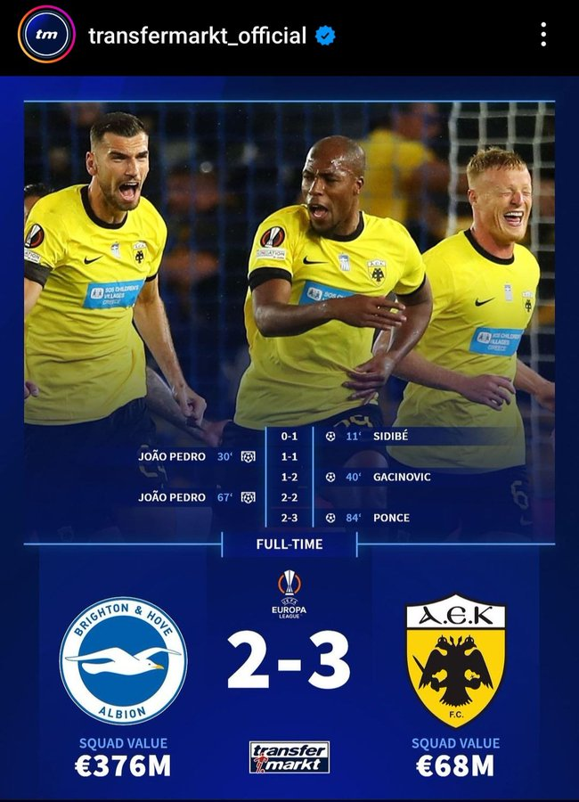ekdosi's tweet photo. ΕΠΟΣ. Epic!!!
#AEKfc #bhaaek #braAEK #AEK #aekfans #aekfamily https://t.co/hMQpyncRq7