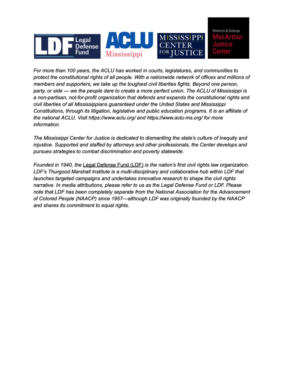 Community-based orgs like those in @JxnUndivided operate data-driven, road-tested programs that demonstrably address local challenges & which could & should be expanded through gov't investment. #msleg should learn from local experts & resist discriminatory impulses to take over