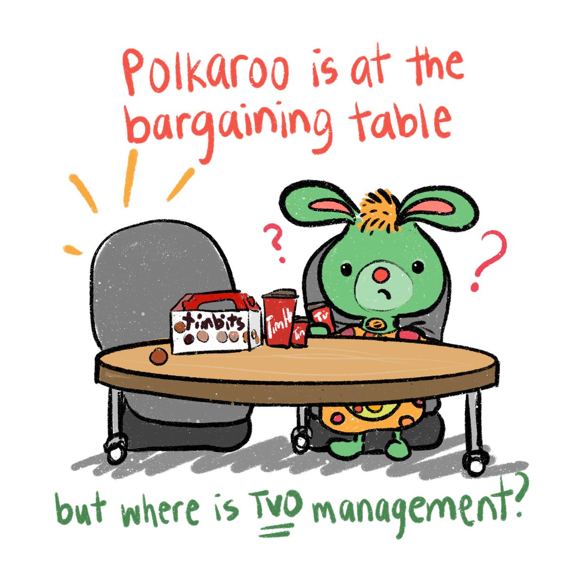 TVO won’t agree to arbitration as they say it's “best to resolve issues at the bargaining table,” and they remain “committed to continuing discussions with” us. 

Yet, they left the bargaining table last week after presenting us with a “final offer” they’re forcing us to vote on.