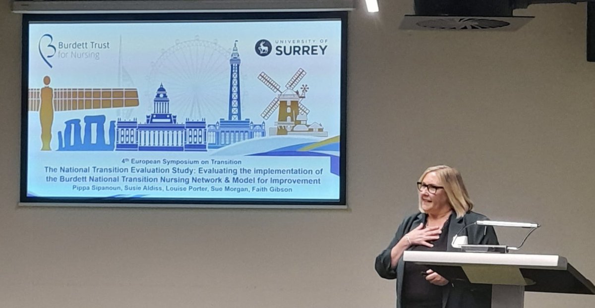 Dr Pippa Sipanoun (@pippa_fs) on Twitter photo Proud to present the Burdett National Transition Nursing Network & National Transition Evaluation study today at the 4th European Symposium on Transition with Louise Porter <a href="/LPorter99/">Louise Porter</a>. Lots of conversations on #letsmaketransitionbetter <a href="/ProfFaithG/">faithgibson</a> <a href="/AldissSusie/">Susie Aldiss</a> <a href="/suemorgancns58/">Sue Morgan</a> Proud to present the Burdett National Transition Nursing Network & National Transition Evaluation study today at the 4th European Symposium on Transition with Louise Porter <a href="/LPorter99/">Louise Porter</a>. Lots of conversations on #letsmaketransitionbetter <a href="/ProfFaithG/">faithgibson</a> <a href="/AldissSusie/">Susie Aldiss</a> <a href="/suemorgancns58/">Sue Morgan</a>