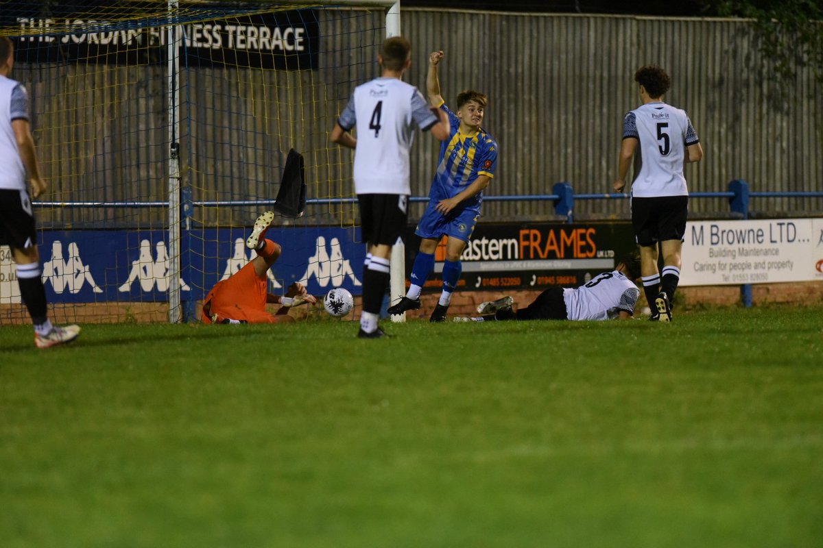 💙 Big well done to our <a href="/kltownacademy/">King's Lynn Town FC Academy</a> U18s for their 6-0 win in the FA Youth Cup this evening! 

#UpTheLynn 💙💛