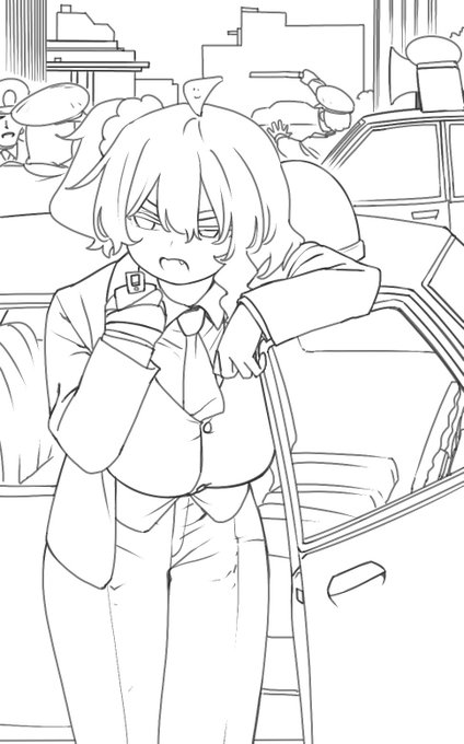 WIP 

あれ、フロリダちゃんもしかして普通に絵上手い??? 