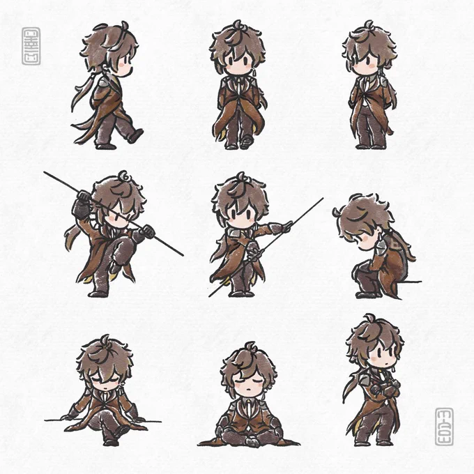 Chibi Zhongli - Character Design 

#genshinimpact #zhongli #原神 