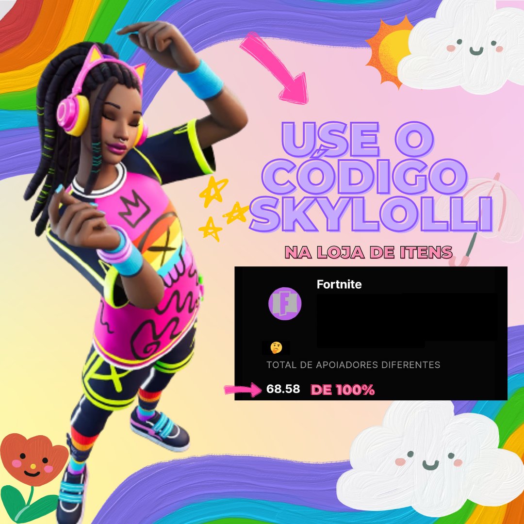 skylolligamer's tweet photo. ME AJUDA A BATER A META? 💖 Falta pouquinho pra chegar até 100% até dia 30, se você ainda não apoia ngm e puder me ajudar usando o código SKYLOLLI em qualquer compra sou mtoo grata 🙏🏻🙏🏻 

💖 rt e like são mto bem vindos 💖 https://t.co/SJRuvJYNIt