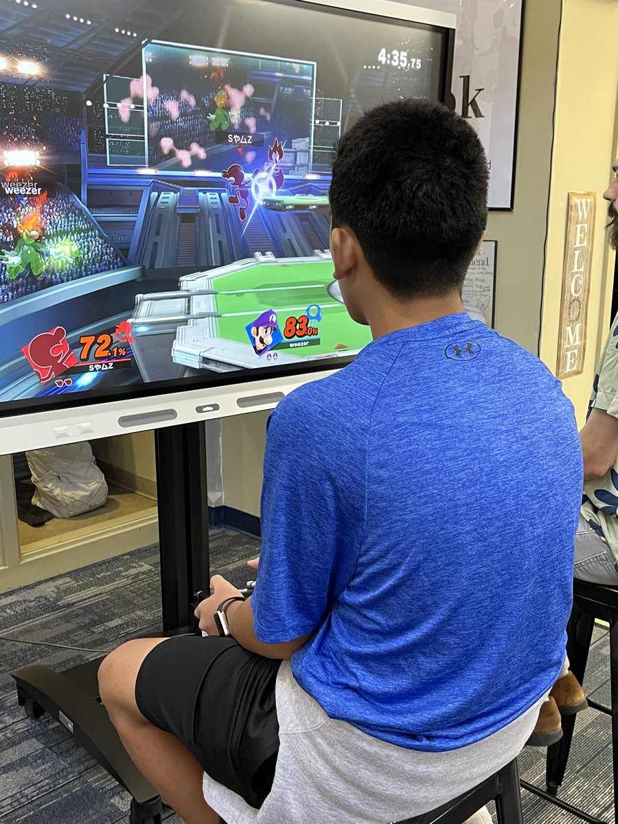 BMSS_LIB's tweet image. BMSS eSports practice was a Super Smash! @BoerneISD @BoerneMSSouth