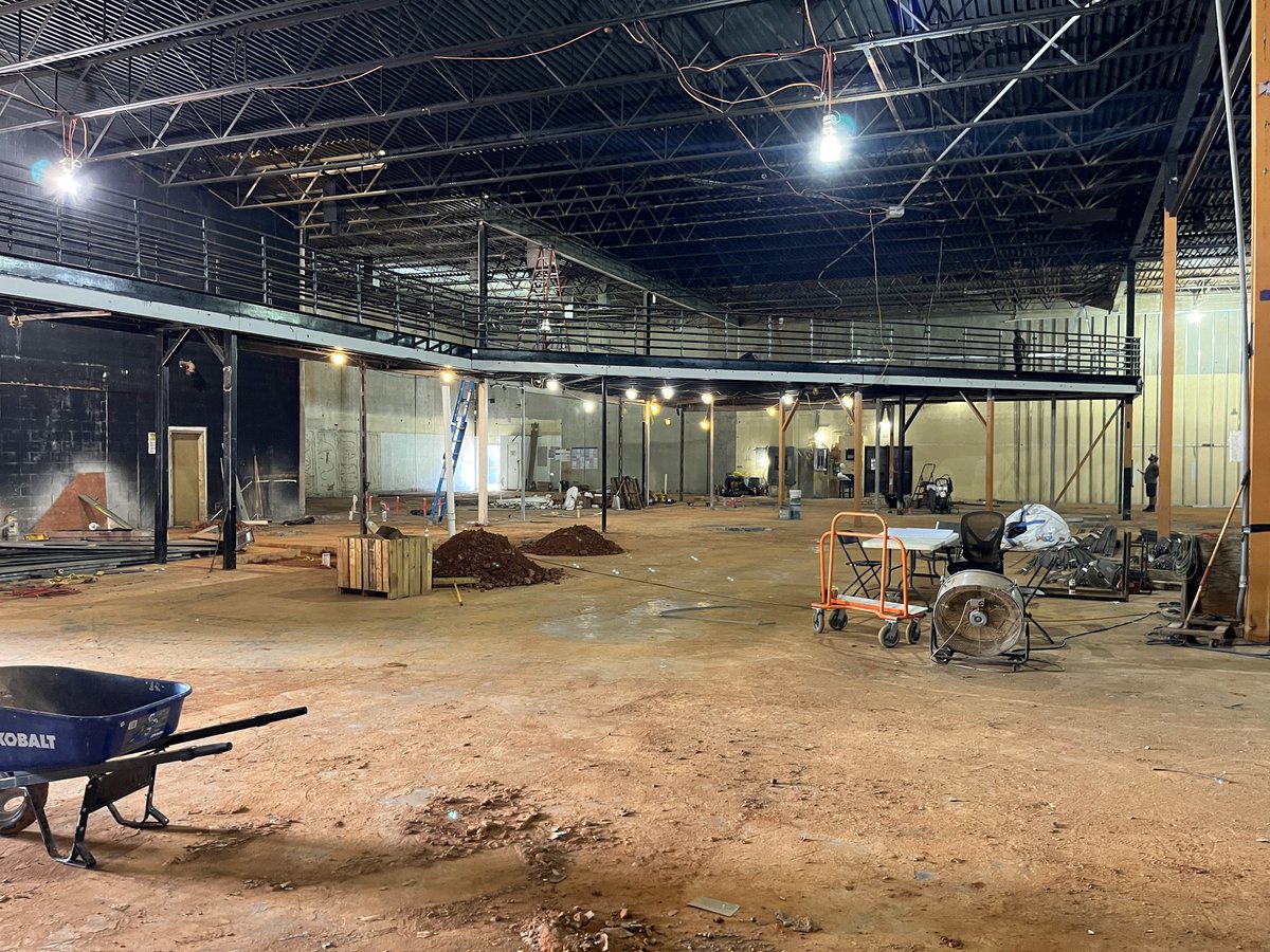 FullerGroupSC's tweet photo. We are excited to be a part of the work on Hope Church’s Greenville Campus. Situated right on interstate 385, you should be able to check out our progress as you drive to and from downtown Greenville.

#fullergroup #hopechurch #greenvillesc https://t.co/gXol5BkVAK