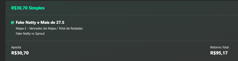 CsGoTipsBr's tweet image. FAKE NNNAAATTYYYY

trouxe o segundo mapa no sufoco!