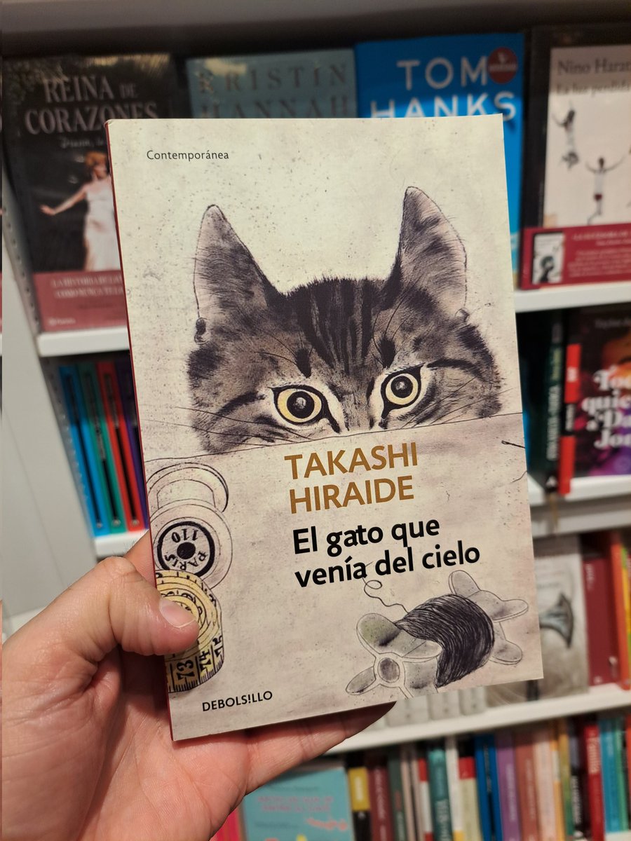 Another Japanese book on the round!!
'El Gato que Venía del Cielo' [The Guest Cat, in Spanish edition] from Takashi Hiraide. I think the Spanish title sounds so attractive.
Hoping to have a pleasant reading! 
#Japan #JapaneseBooks #BooksWorthReading  #Books #猫の客 #平出隆