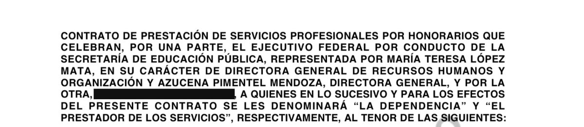 LoppSary's tweet photo. @aprende_mx  @SEP_mx @Letamaya @Pimentela_   exigen a trabajadores contratados como "prestador de servicios profesionales por honorarios" jornadas de 10 hrs.

Pura simulación de mejoras laborales

@PROFEDET
@STPS_mx
@marathb
@lopezobrador_ 
@LuisaAlcalde 
@Claudiashein https://t.co/1iQdjHA3sl