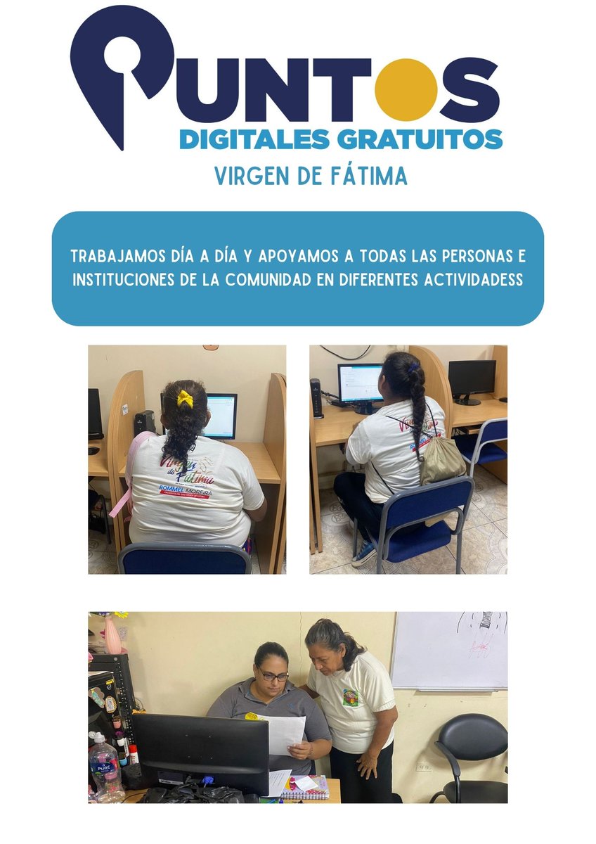 Pde_VirgnFatima's tweet photo. El Pdg Virgen de Fátima siempre al servicio de la comunidad, nuestros usuarios nos visitan a diario para hacer uso de los servicios gratuitos.🧐 https://t.co/mL6G7cTERD