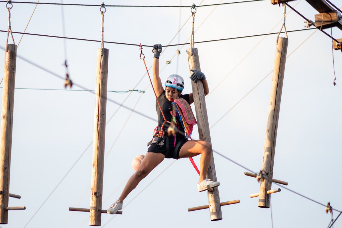 ¡Valdrá la pena todo el esfuerzo! 💪 

Disfruta de nuestro parque de cuerdas de altura #Xmonkey #Acapulco. 😃