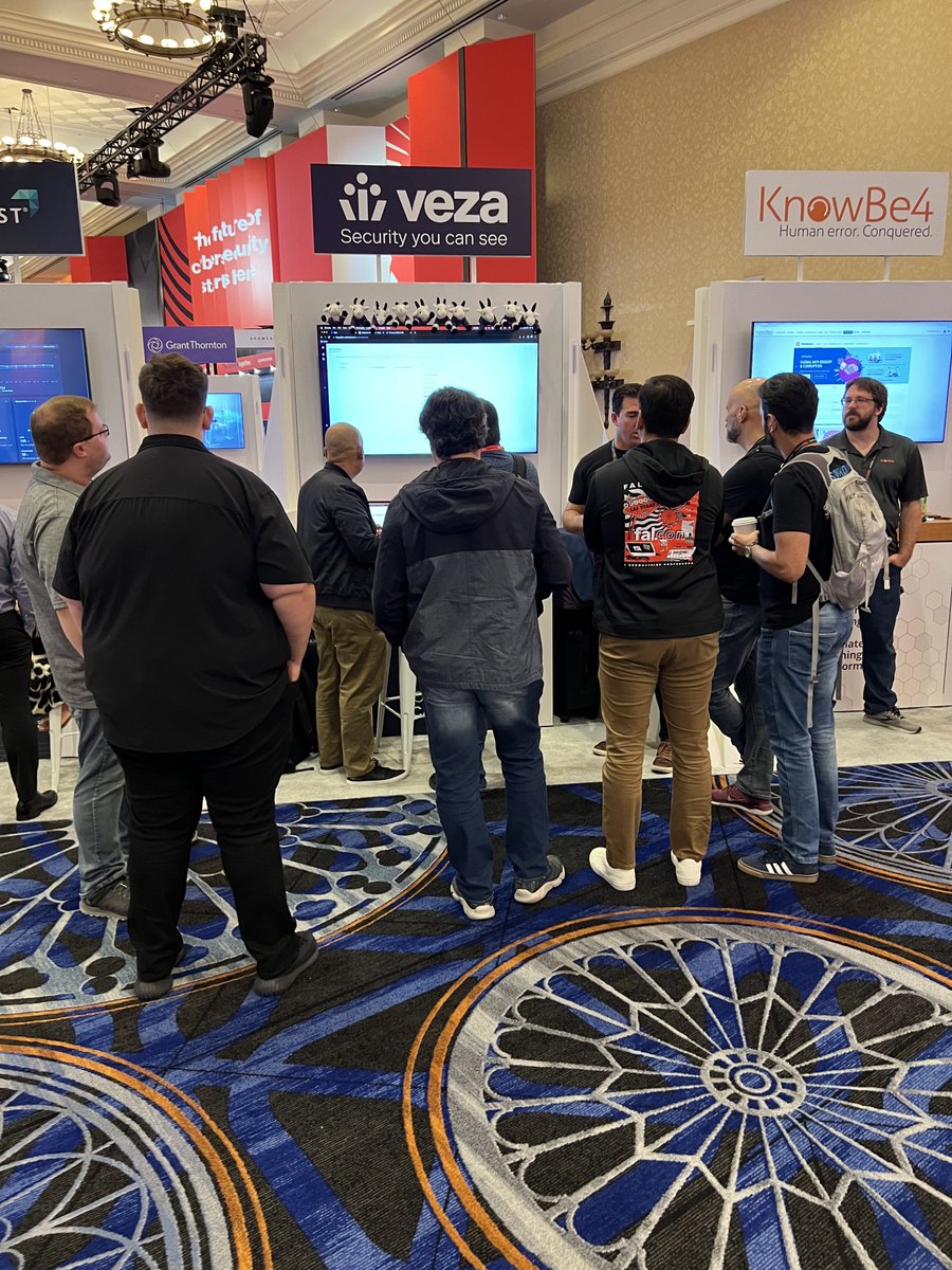 vezainc's tweet image. Phew! #falcon2023 was a whirlwind! We were thrilled to meet so many security pros who are just as passionate about #IdentitySecurity as we are. What was your biggest takeaway from #falcon2023?
#cloudsecurity #cybersecurity #datasecurity #accesssecurity