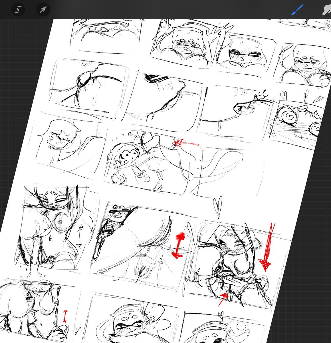 BoilingSeto's tweet photo. Animation ideas that probably will never come to be… https://t.co/5CluNJ3nho