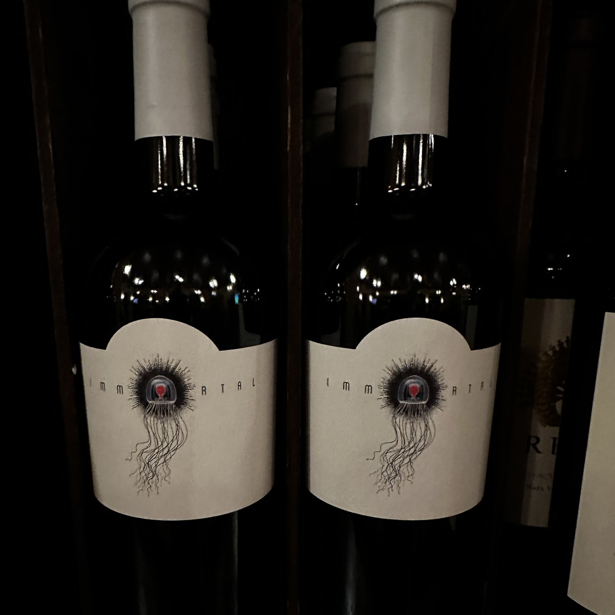 TimothyImholt's tweet image. The Immortal Cabernet is an amazing bottle of wine. Tonight is the 2018.  #bottleofwine #cabernet #ilovewine #bottle #immortal