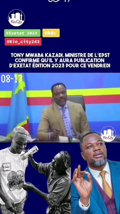 ZA_Roland's tweet photo. @kazadi_peter
@Presidence_RDC
@GladyHeritier
@NdefiZa
@AugustinKabuyaT
@ngalasocyrille1
À force de chercher un bilan positif, le régime de Tshisekedi  via le ministère d'enseignement, donne la réussite aux finalistes qui autres fois avaient échouer. https://t.co/d8yt6m4vM7