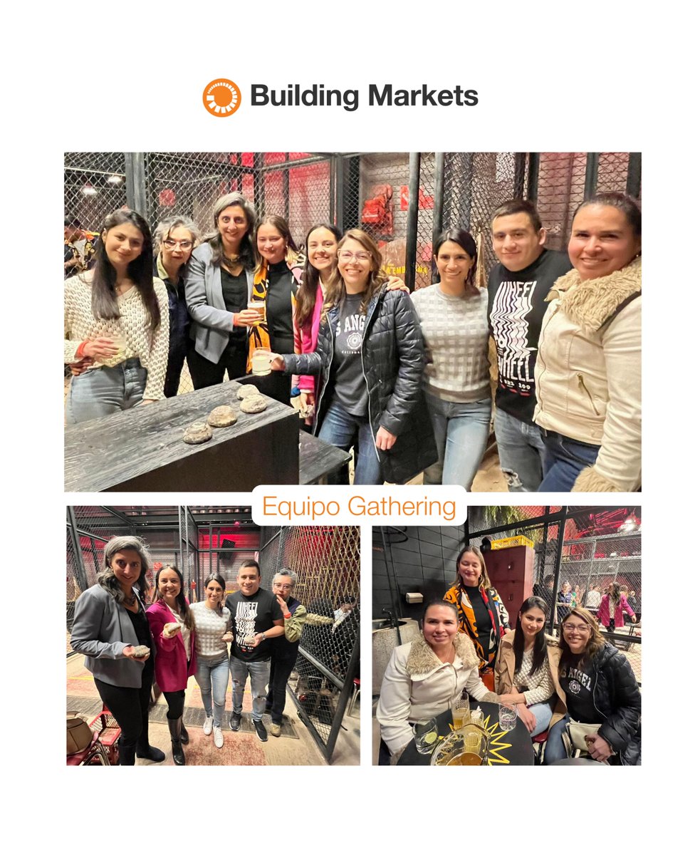 BuMaLatAm's tweet photo. ¡Nuestros primeros 3 días en Bogotá junto a nuestra CEO Global, la Dra. Radha Rajkotia fueron increíbles!
Visitamos a diversos actores clave del ecosistema de PYMES en la ciudad!🇨🇴💼 #Estrategia5Años #BuildingMarkets @comvenezuela @UniversidadEan @IndustriaDigCol https://t.co/U161WDFrjA
