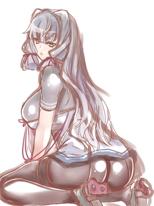 Д◎)  おは叢雲 「おはよう、…何?」
#描いてみた #艦これ #叢雲さん #NSFW 