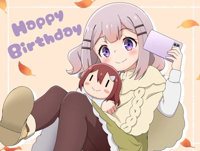 再掲だけどお誕生日おめでとう🥳
#二宮藍子生誕祭2023
#slowloop 