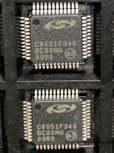 dfsalesco's tweet image. C8051F340-GQ
8051 50 MHz 64 kB 8-bit MCU
#MICROCONTROLLER
#SILICONLABORATORIES
#EMBEDDEDSYSTEMS
#MOTORCONTROL
#homeautomation 
#DFSALESCO 814 PCS #REALSTOCK
#CALIFORNIACOMPANY
#SiliconValley #AMAT