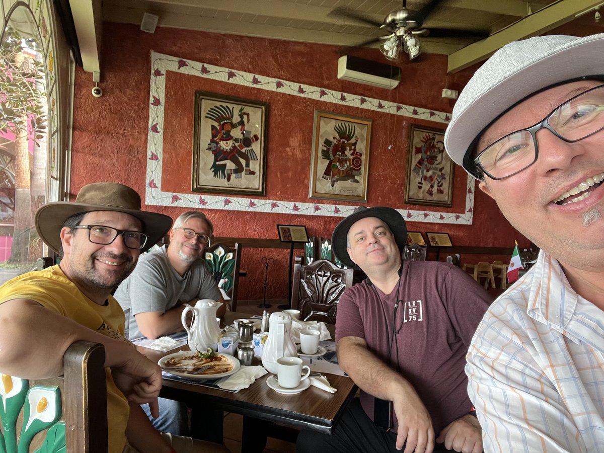 Mexican breakfast for #Hivefest - loading energy to prepare the show.