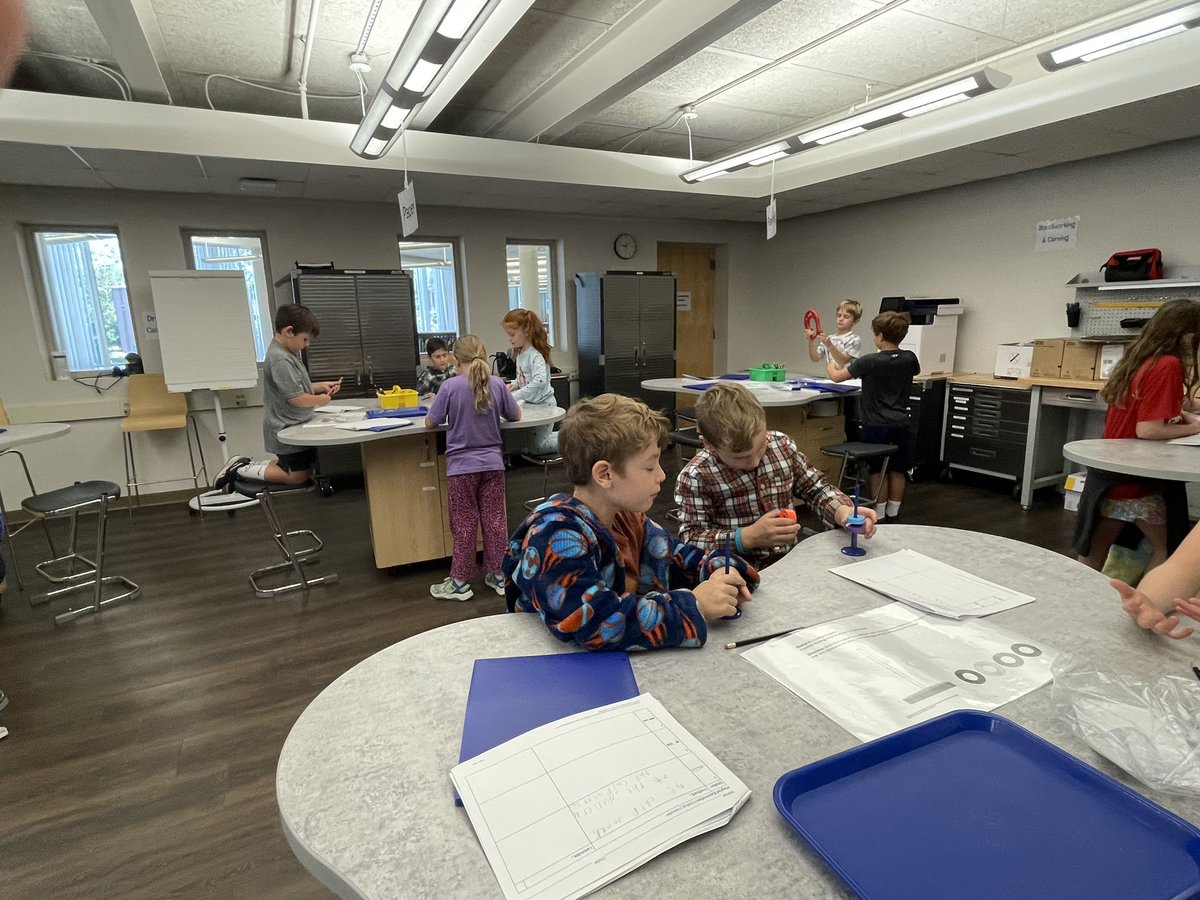 Our first day in the lab! We explored an unseen force: magnetism! Next our motioneer scientists will incorporate this element into their playground improvement prototype! #mrslewisclass #wiltonwayct <a href="/WPSCMSocial/">CM Live</a>