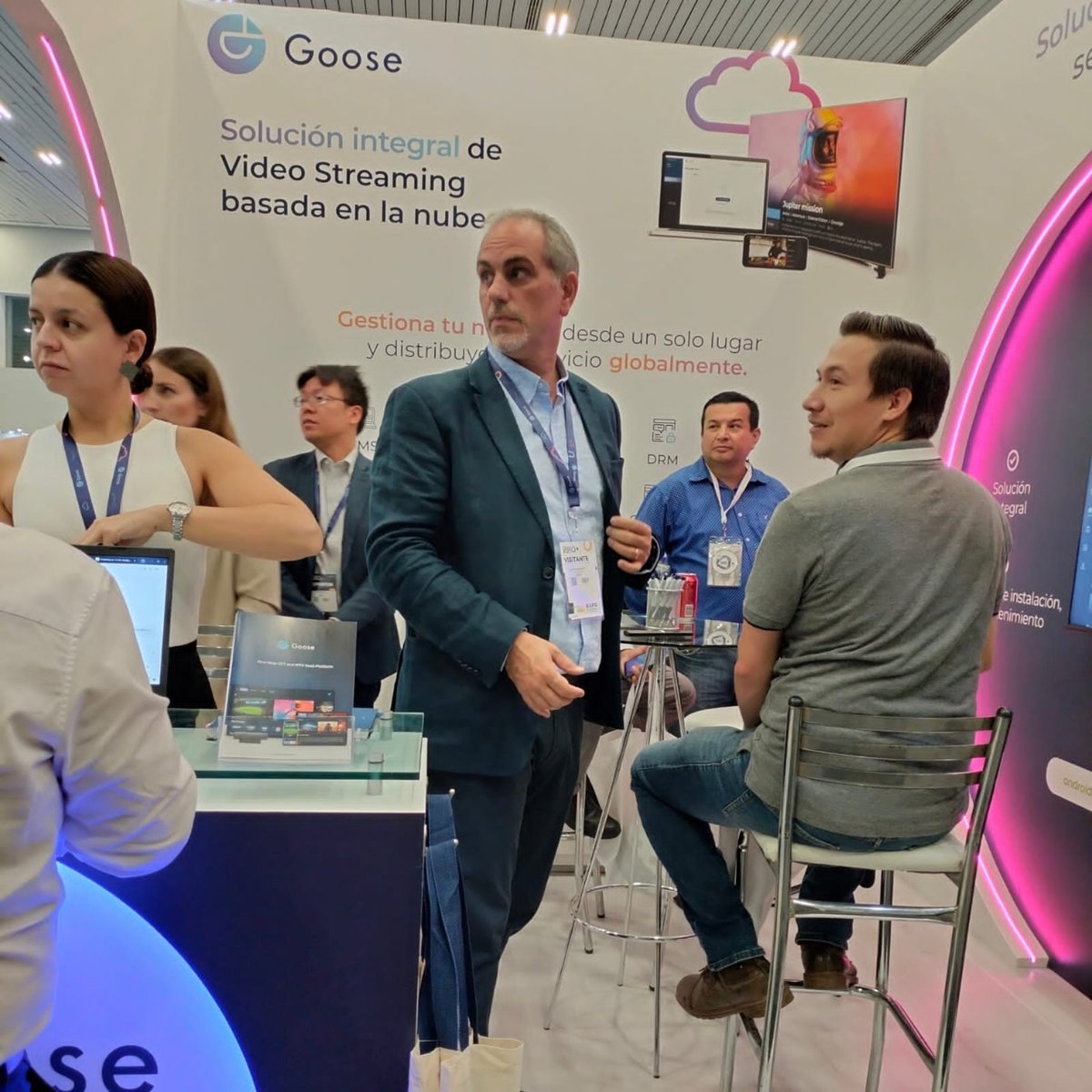 Cada expositor aporta su visión única al mundo de las telecomunicaciones. 📱✨ ¡Gracias por ser parte de esto!

#Goose #csmx2023