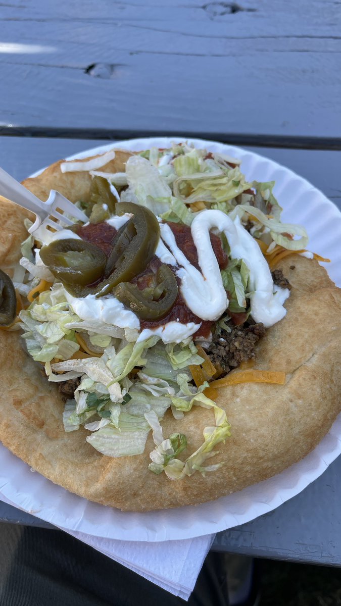 NilesmLarson's tweet image. Nothing but food at the Big E