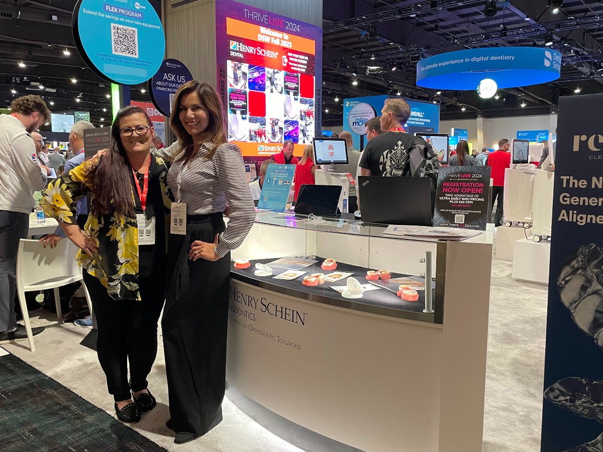 HSOrtho's tweet photo. Are you attending Dentsply Sirona World this weekend? Stop by the Henry Schein booth #100 and say  hello to our team! https://t.co/FN6spAO2sy