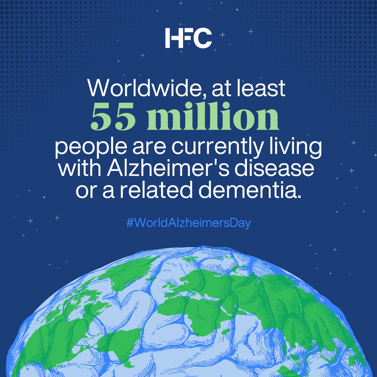 There are over 55 million people worldwide living with Alzheimer's or a related dementia. Beyond the statistics are real lives and real stories. This #WorldAlzheimersDay, join me in bringing light to Alzheimer's. #kickalzintheballz