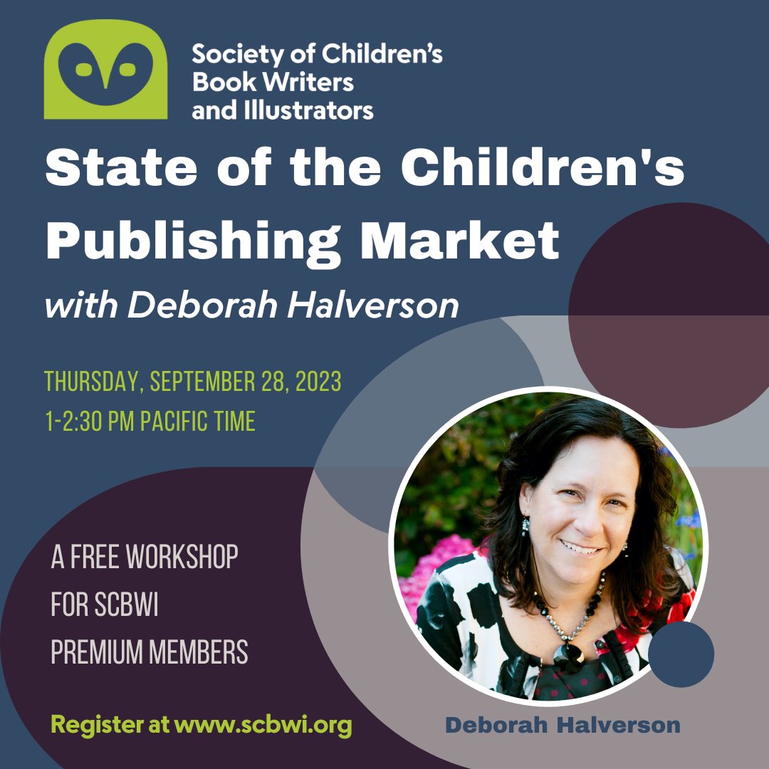 A free, 90-minute presentation for SCBWI Premium Members!

Register here: scbwi.org/events/state-o…

#kidlit #SCBWI #childrenspublishing #authorscommunity #childrensbooks