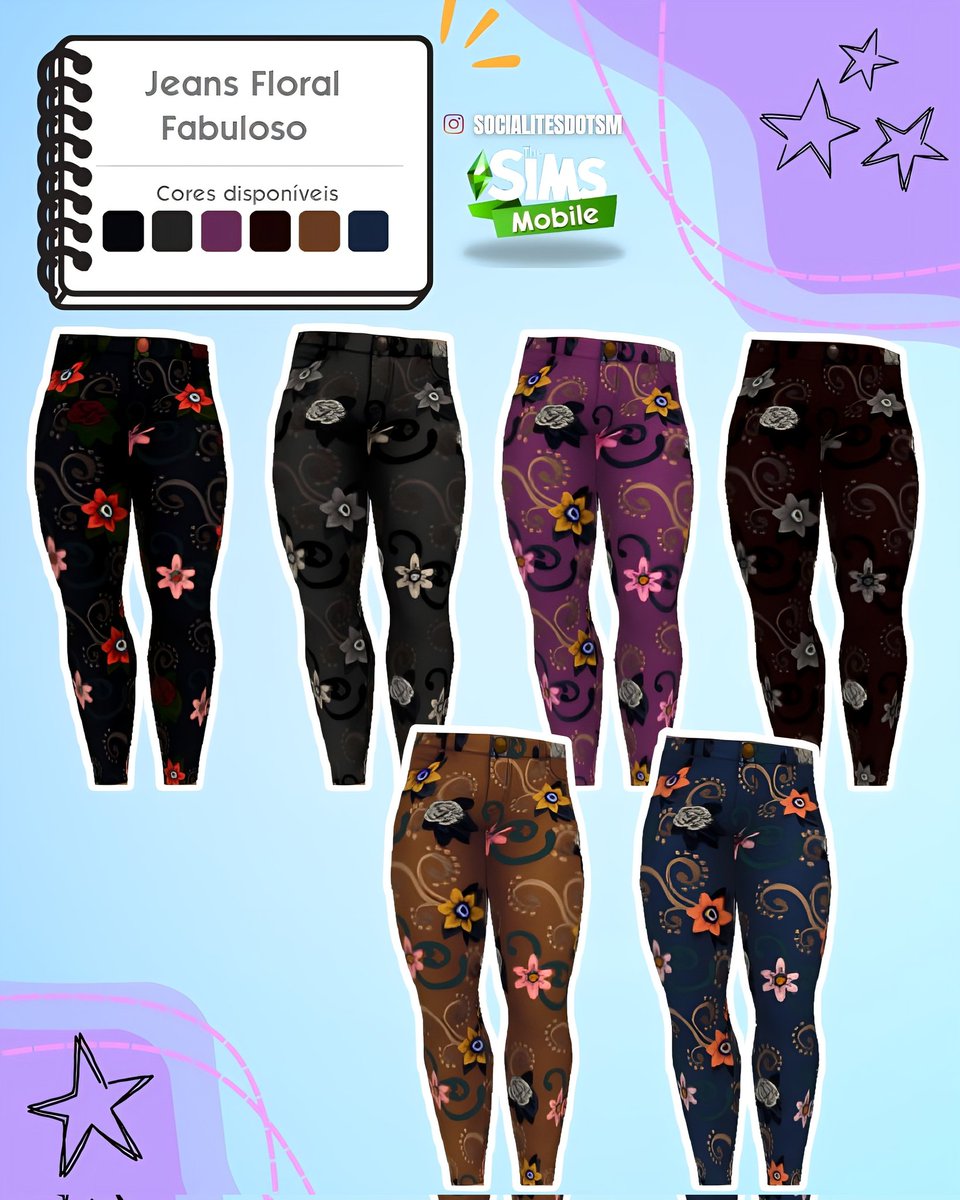Socialitesdotsm's tweet photo. O Pack " Moda Floral" traz apenas looks masculinos, além de um penteado muito parecido com um que já veio na oficina.

De qualquer forma, gostei apenas do conjunto e o restante achei mais do mesmo. Vale à pena? 

O que vocês acham? Comenta aqui. 1/2 https://t.co/UF8xlMZBgM